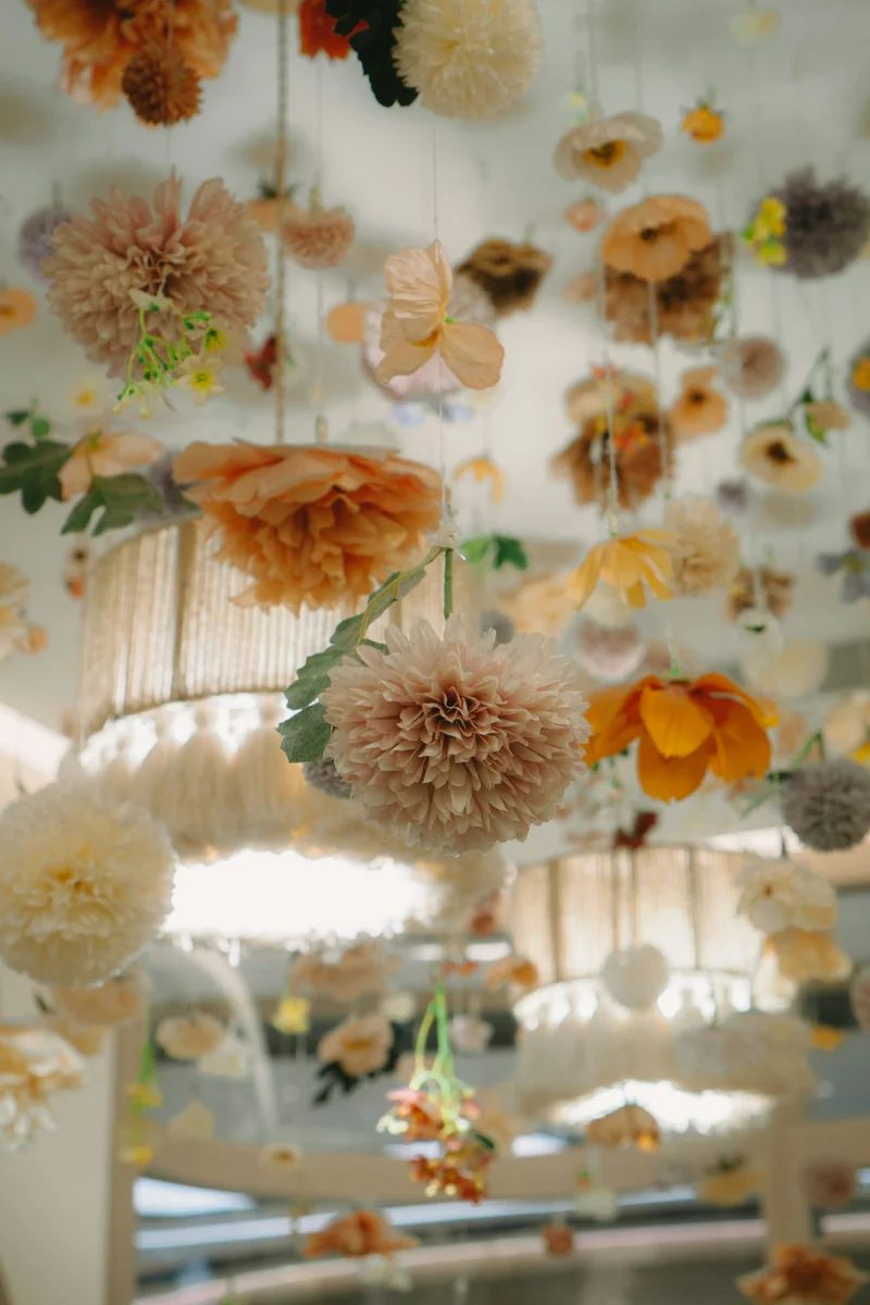 Floral Ceiling Installation
