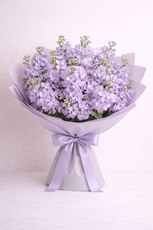 Dupont Lavender Silence - luxury floral arrangement for delivery in Washington DC | Tempo Lazer Flowers Studio, Washington DC florist