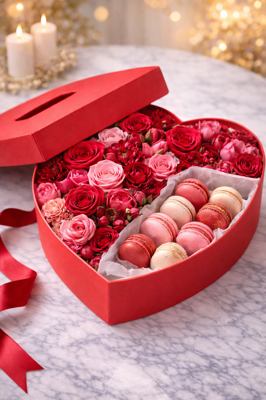 A letter with love - luxury floral arrangement for delivery in Washington DC | Tempo Lazer Flowers Studio, Washington DC florist