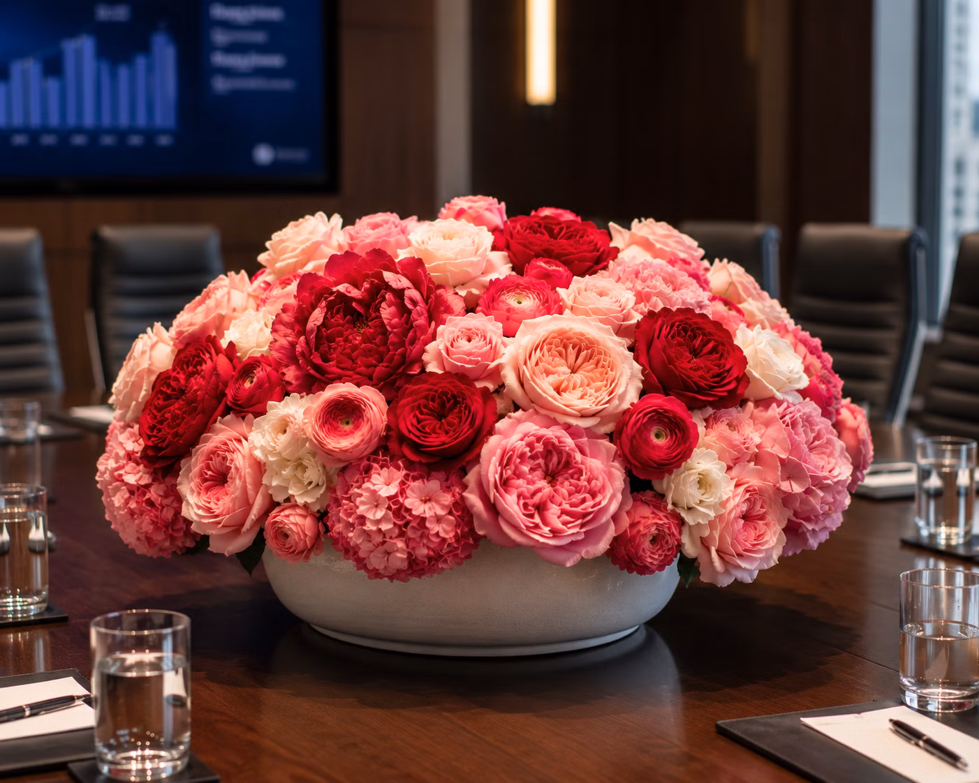 Conference Room Centerpiece - Conference Room Centerpiece: Композиція · Tempo Lazer Flowers Studio. | Tempo Lazer Flowers Studio, Washington DC florist