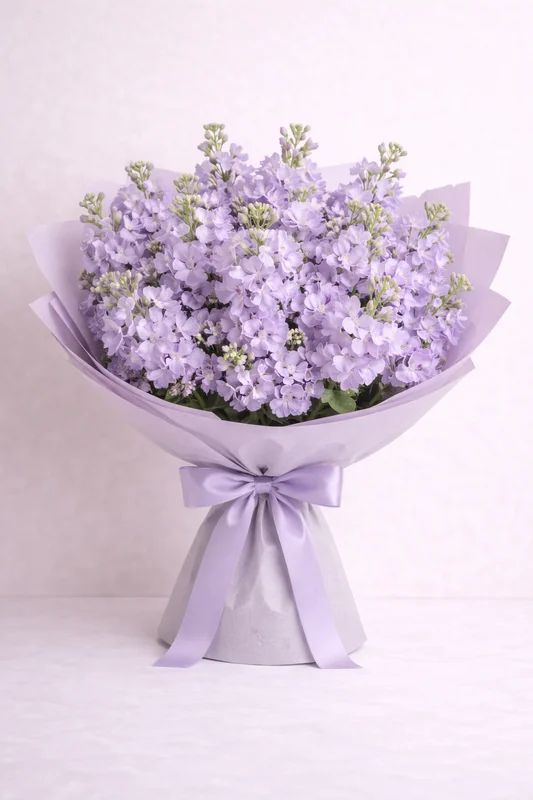 Dupont Lavender Silence - luxury floral arrangement for delivery in Washington DC | Tempo Lazer Flowers Studio, Washington DC florist