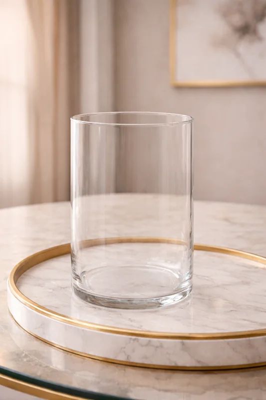 Essential Glass Vase - luxury floral arrangement for delivery in Washington DC | Tempo Lazer Flowers Studio, Washington DC florist
