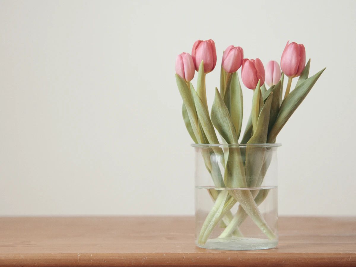 French Tulip Vase - French Tulip Vase: مزهرية · Tempo Lazer Flowers Studio. | Tempo Lazer Flowers Studio, Washington DC florist