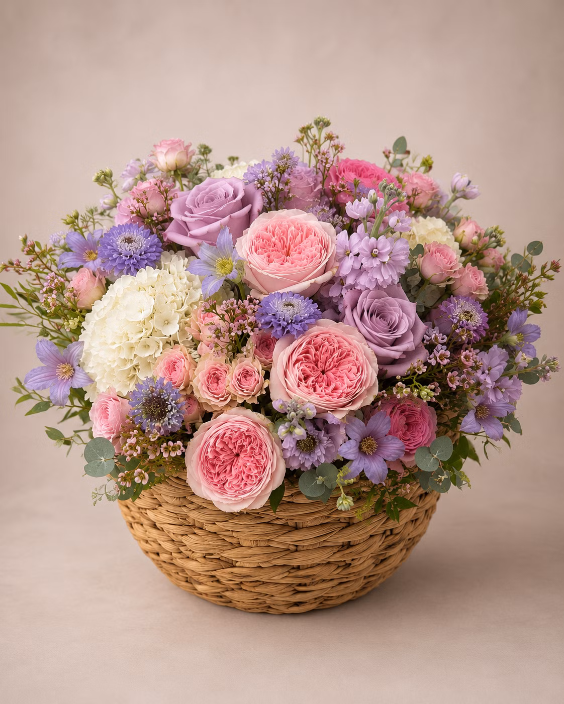 Garden Sympathy Basket - Garden Sympathy Basket: Arrangement · Tempo Lazer Flowers Studio. | Tempo Lazer Flowers Studio, Washington DC florist