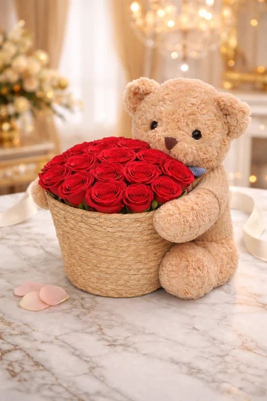 Gentle Embrace - luxury floral arrangement for delivery in Washington DC | Tempo Lazer Flowers Studio, Washington DC florist