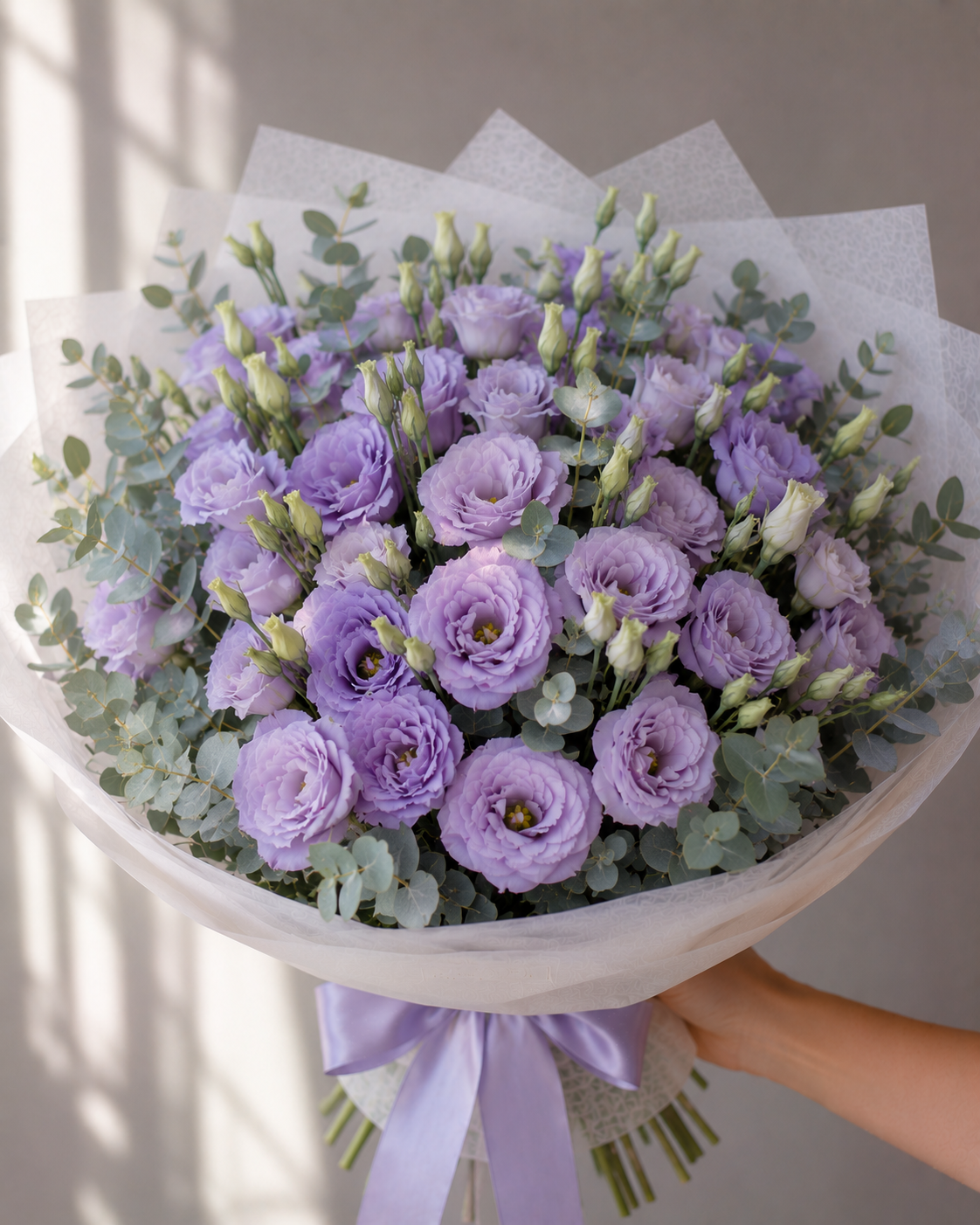 Lavendelfarbener Lisianthus