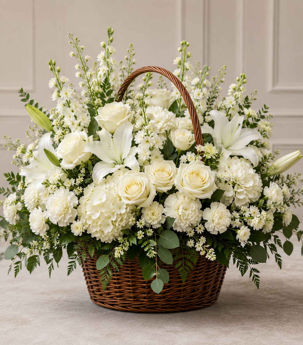 Memorial Basket Arrangement