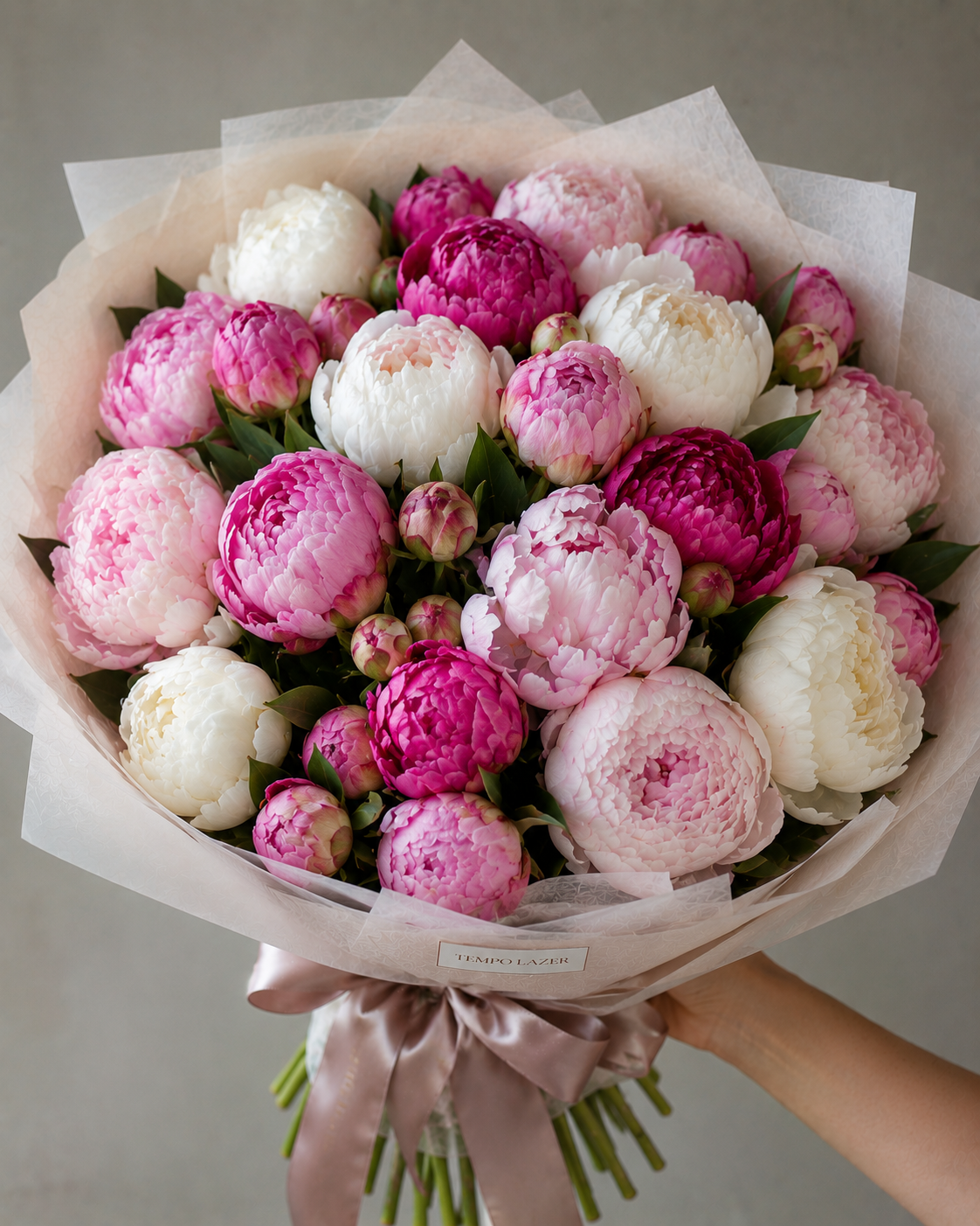 Shop Mixed Peony, a premium Bouquet from Tempo Lazer Flowers Studio.