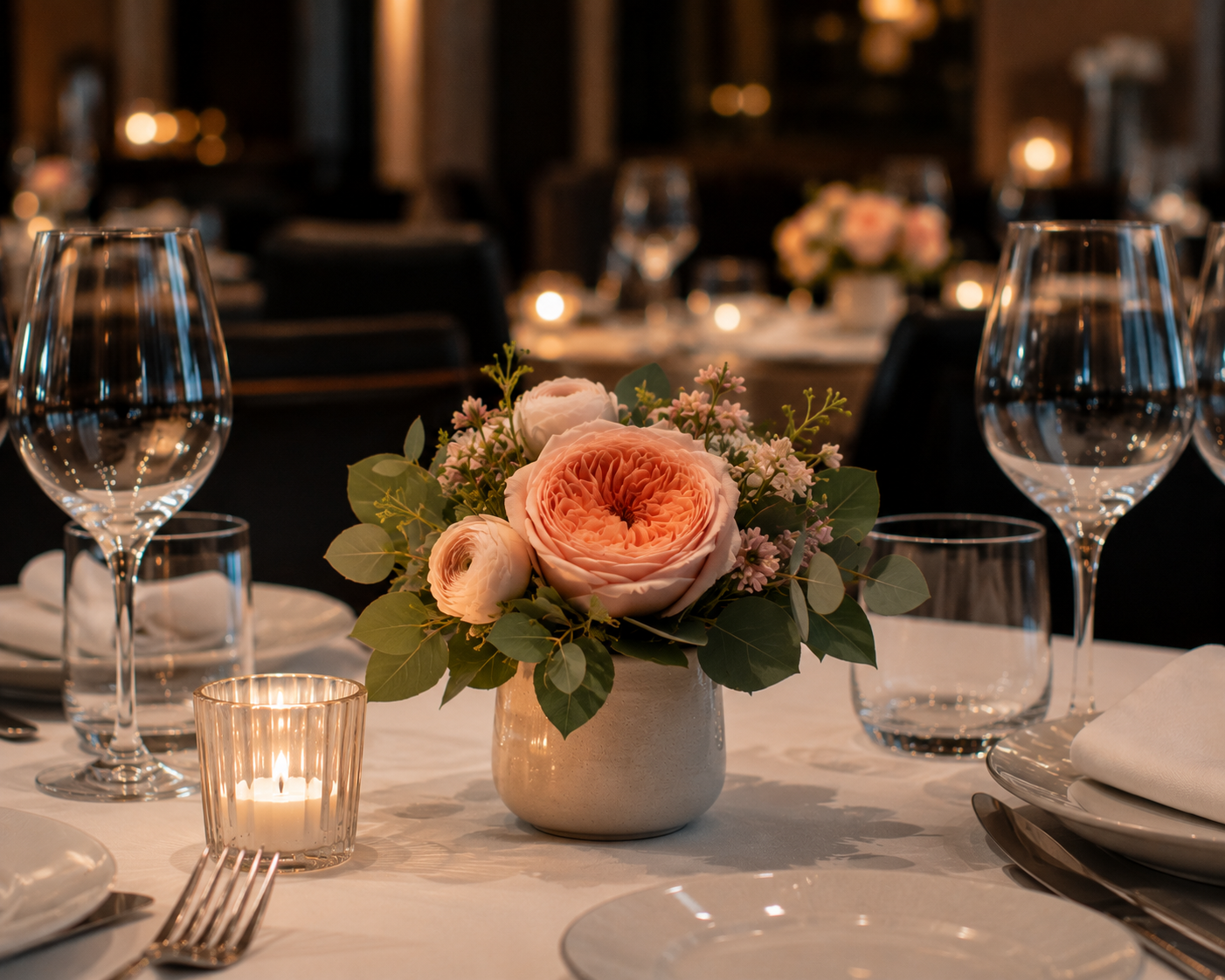 Restaurant Table Centerpiece