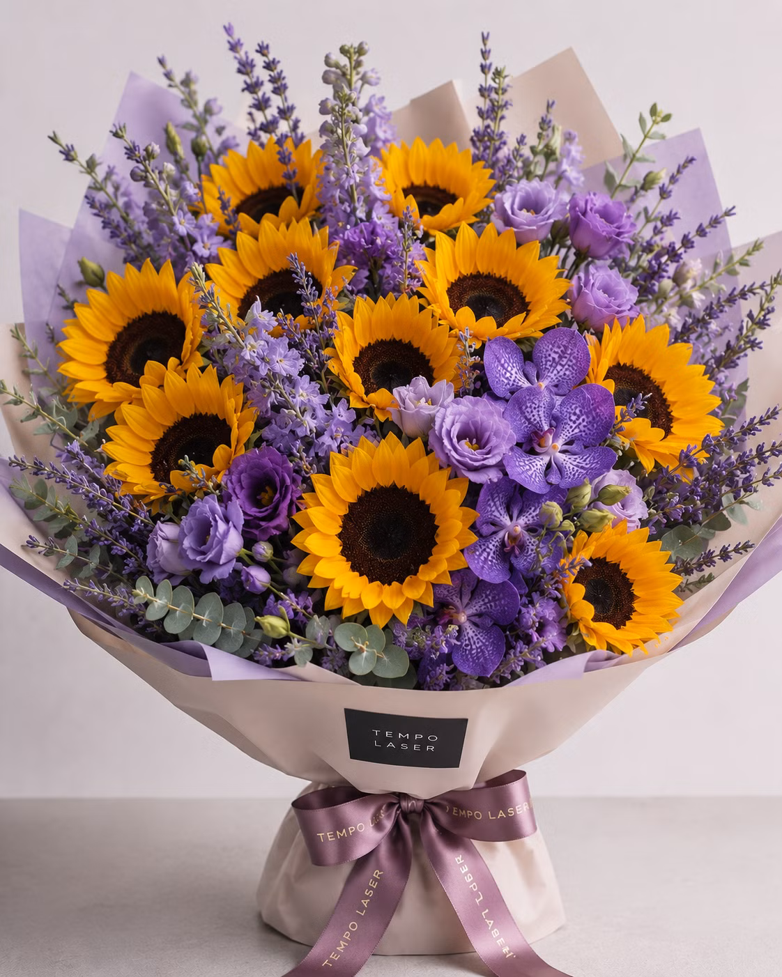 Sunflower & Lavender Summer Bouquet - Shop Sunflower & Lavender Summer Bouquet, a premium Bouquet from Tempo Lazer Flowers Studio. | Tempo Lazer Flowers Studio, Washington DC florist