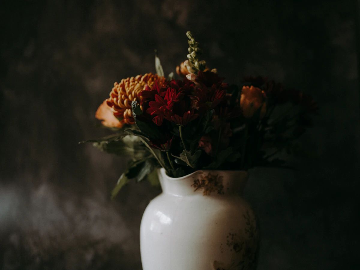Thanksgiving Table Centerpiece - Thanksgiving Table Centerpiece: Arrangement · Tempo Lazer Flowers Studio. | Tempo Lazer Flowers Studio, Washington DC florist