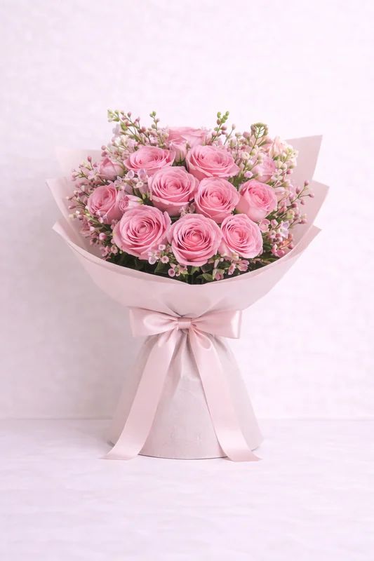 The Wharf Rosé Breeze - luxury floral arrangement for delivery in Washington DC | Tempo Lazer Flowers Studio, Washington DC florist