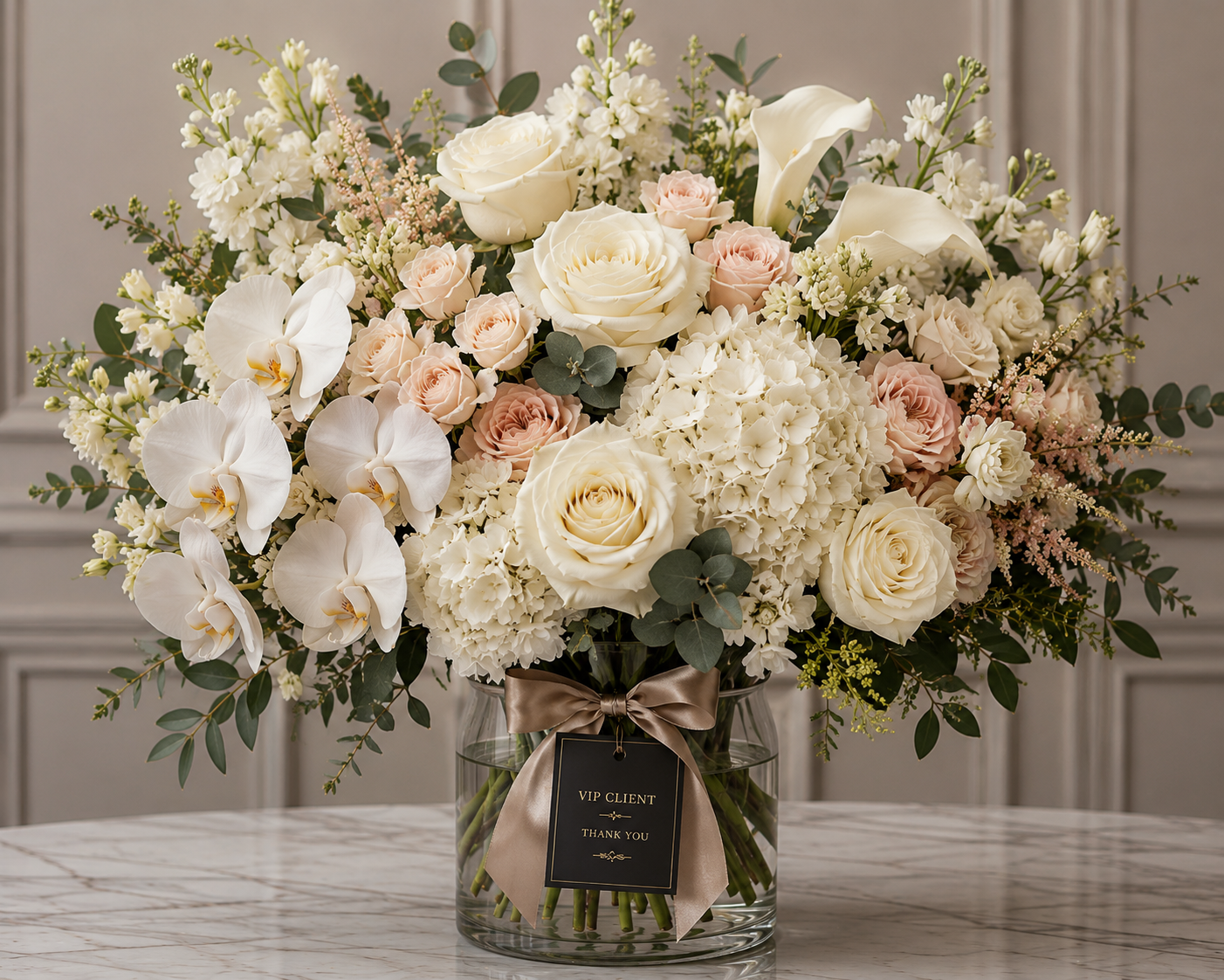 VIP Client Gift Arrangement - VIP Client Gift Arrangement: Bouquet · Tempo Lazer Flowers Studio. | Tempo Lazer Flowers Studio, Washington DC florist