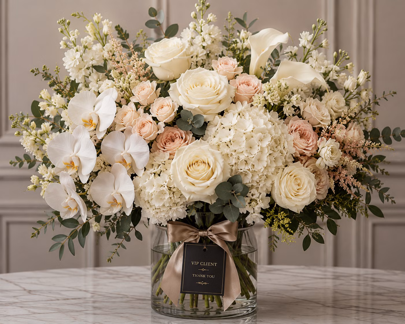 VIP Client Gift Arrangement - VIP Client Gift Arrangement: Bouquet · Tempo Lazer Flowers Studio. | Tempo Lazer Flowers Studio, Washington DC florist