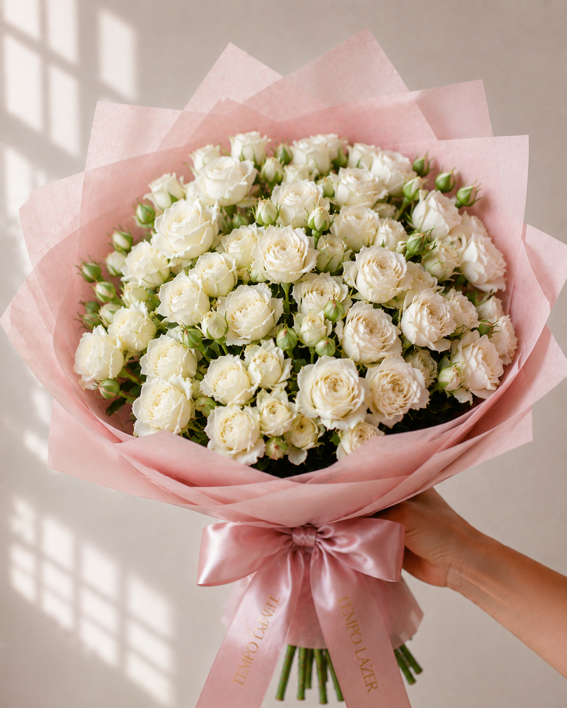 White Spray Roses